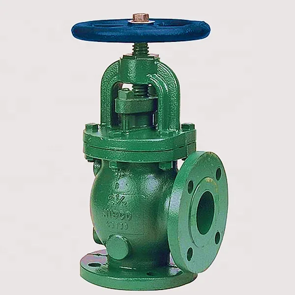 Hot Sale ANSI Right Angle Globe Valve In CI Material