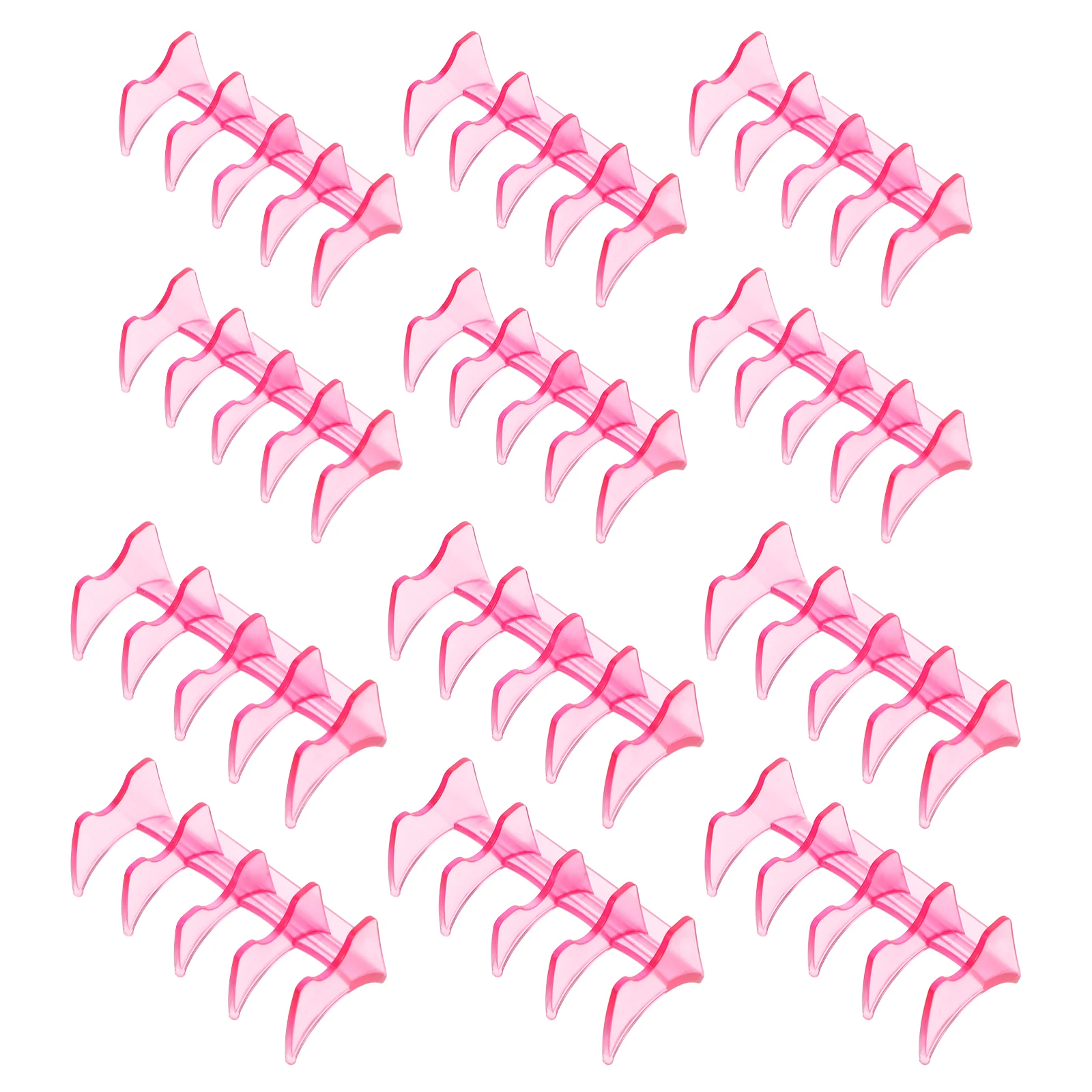 

30pcs Perm Bar Heat Insulation Clips Holders Salon Tools Plastic Support Hair Styling Perm Projects Hair Care Accessories