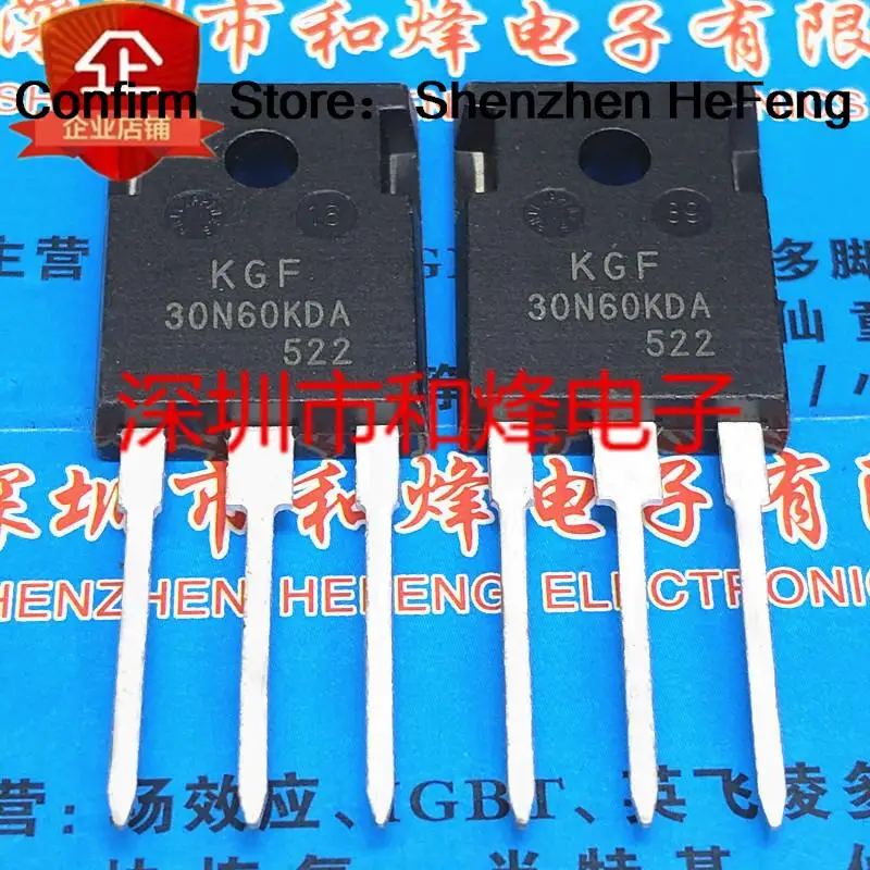 

5PCS-10PCS KGF30N60KDA TO-247 600V 30A ORIGINAL Quick Delivery