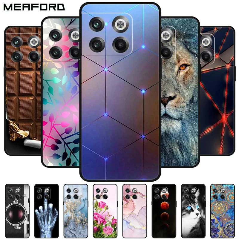 Funda trasera de silicona suave a prueba de golpes para OnePlus 10 T, carcasa trasera de TPU para OnePlus Ace Pro 5G, fundas de teléfono One Plus 10 T 10 T