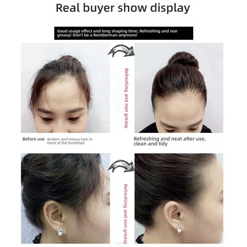 Flyaway Hair Styling Stick – Tames Babyhaare, Augenbrauen und Wimpern – starker Halt für Fransen/Pony – schnelle Fixierung, alle Haartypen – Detail 5