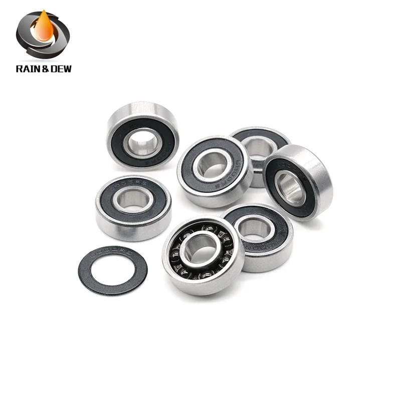 1PC 6000-2RS CB Hybird Ceramic Balls Bearings10x26x8 mm ABEC-7 6000RS CB Bicycle Hub Front Rear Hubs Wheel 10 26 8 Bearing