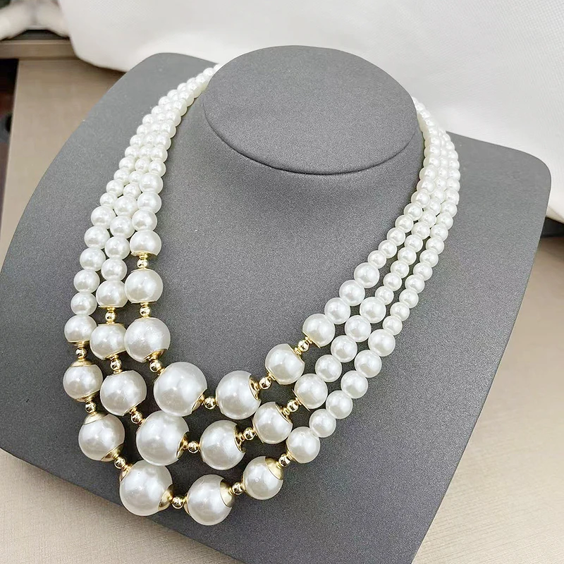 fnaf Piercing Beads Short Pearl Necklace 2 Rupee Items Clavicle Necklaces For Women Collares Para Mujer Dropshipping Center