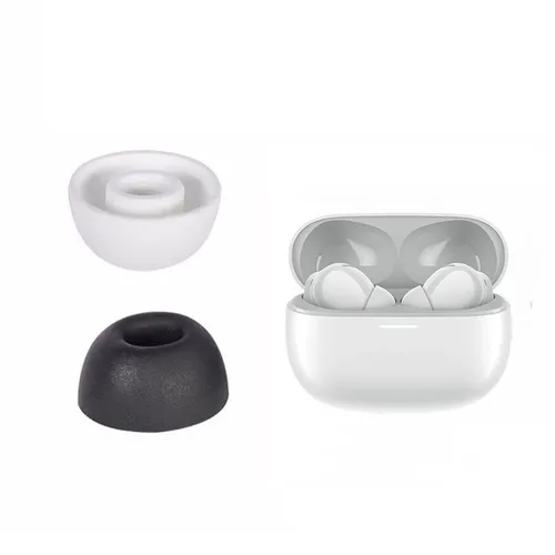 Imagen 2 del producto 6 uds puntas de auriculares para Xiaomi Redmi Buds 5 Pro Kits de auriculares tapones para los oídos almohadillas de silicona de repuesto accesorios de reparación