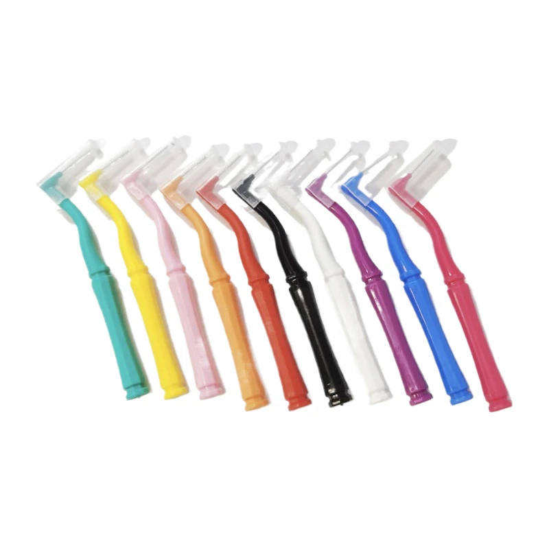 150Pcs 0.5MM Adult Interdetal Steel Wire Brushes Between Teeth Floss Toothpick Oral Care Orthodontic Brush