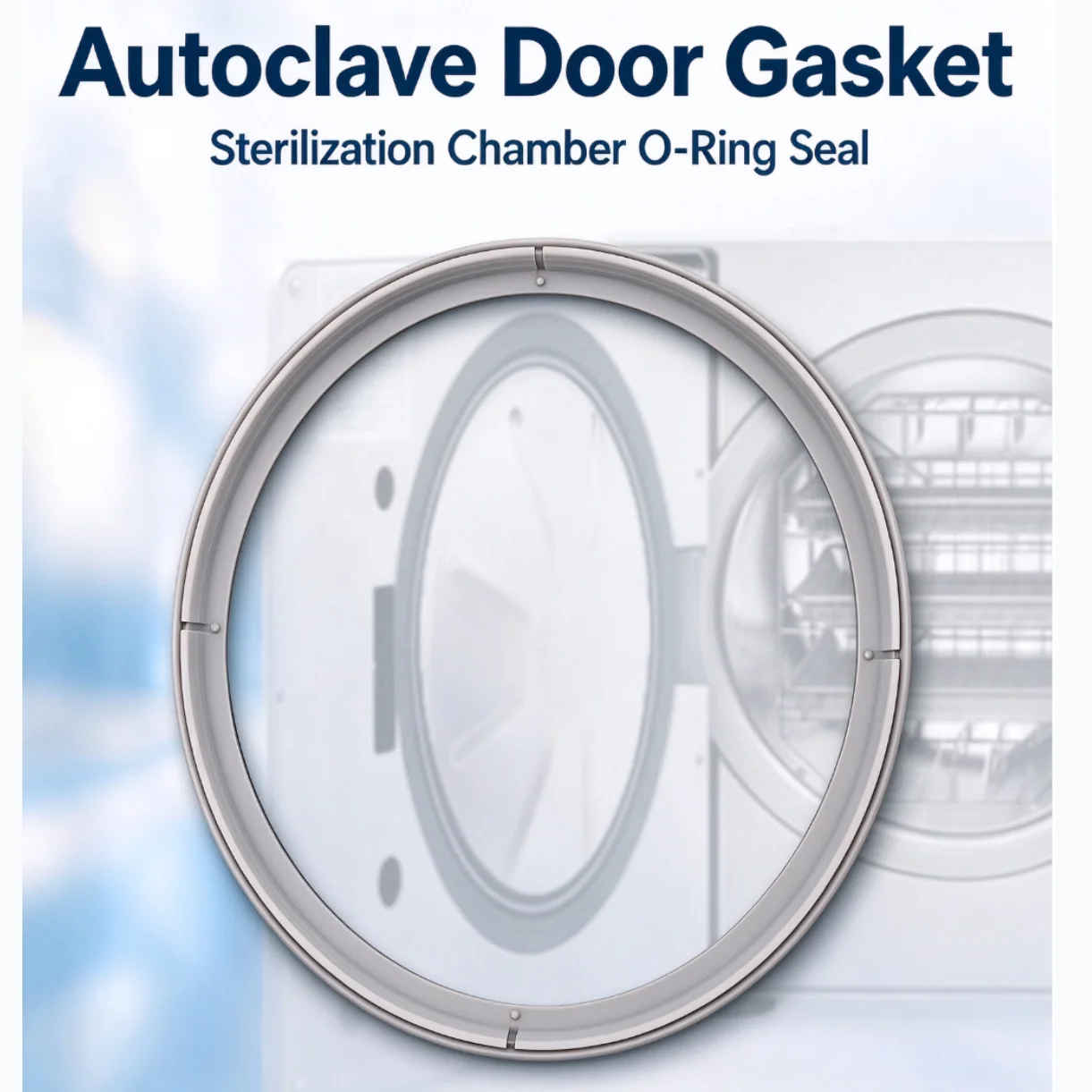 Autoclave door gasket sterlization China brand seal o-ring Chamber for Youjoy  17L 18L 23L dental parts