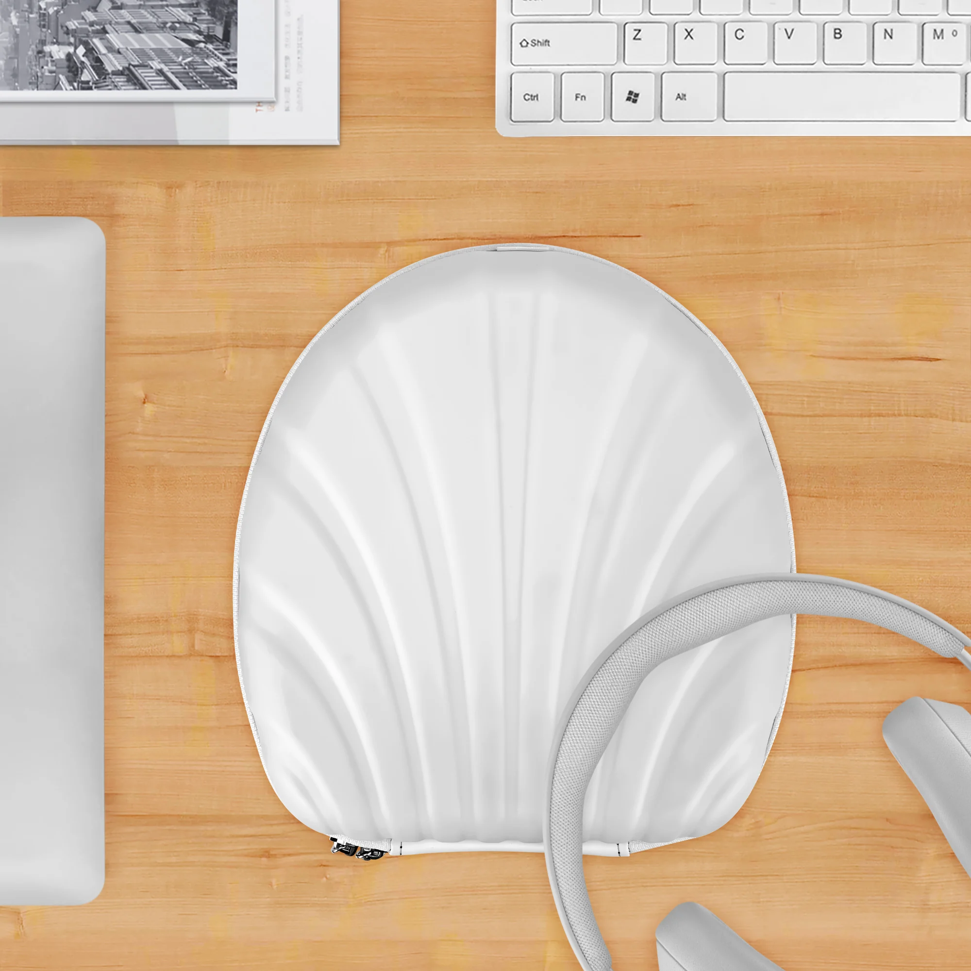 حافظة سماعات شحن Geekria PRO متوافقة مع Sennheiser PXC 550-II، B&O Beoplay H9/HX