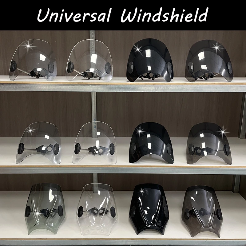 

Universal Windscreen For G1125 2021 - 2023 Motorcycle Windshield Covers Screen Smoke Lens Motorbikes Deflector For ZONTES G1-125