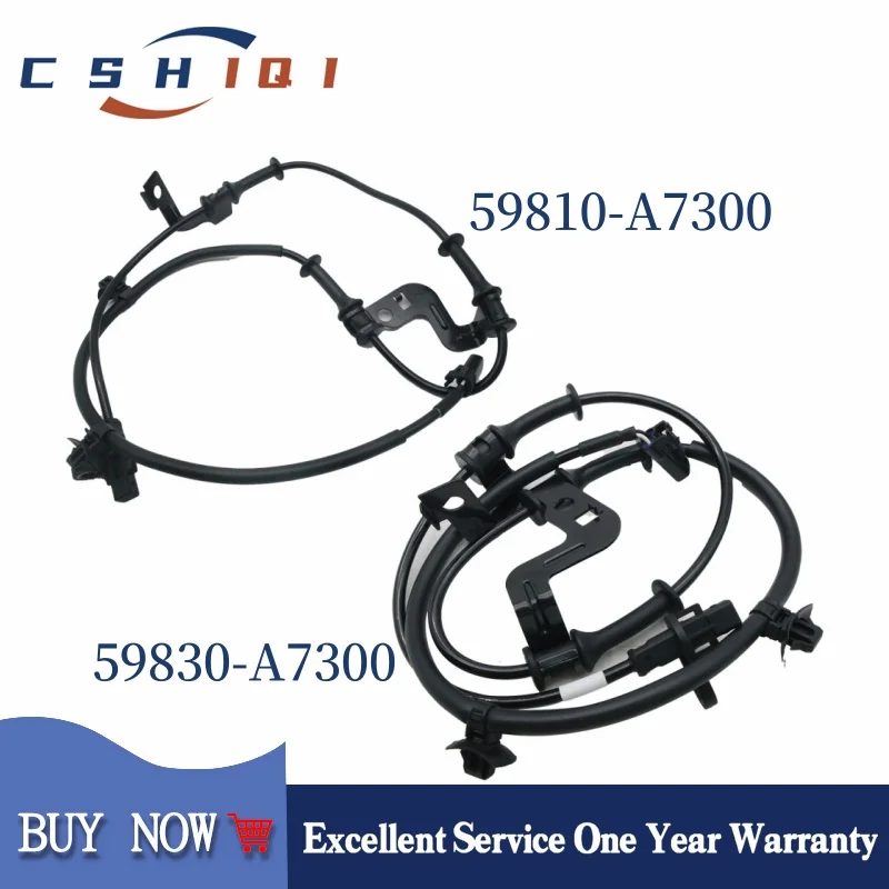 59830-A7300 59810-A7300 2Pcs Front Left Right ABS Wheel Speed Sensor For Kia Forte ERATO L4 1.8L 2.0L 2014-2018 Car Accessories