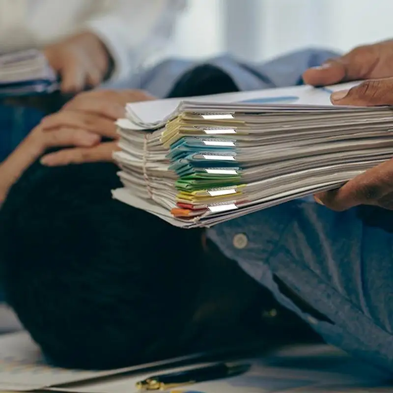 File Storage Tabs 60pcs Clear Labels Organize Files Tabs In PVC School Learning Business Storage Folder Organization Tools For