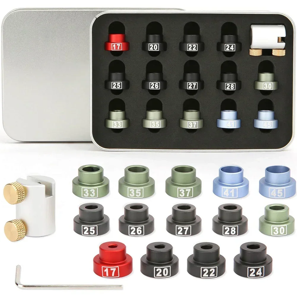 

Robust and Reliable Comparator Kit Featuring 14 Inserts Tailored for Precision Measurements in Reloading Applications