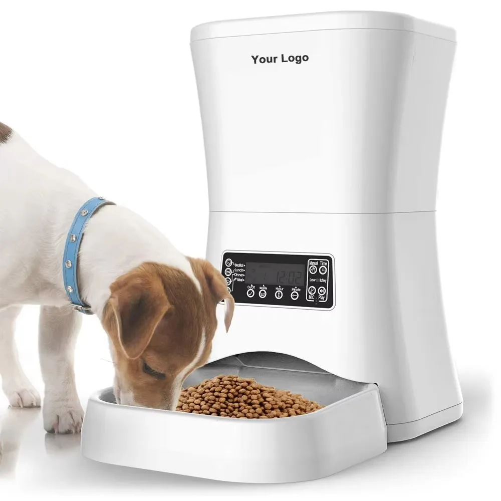 FurStarFood Grade Smart Dog & Cat Automatic Feeder With 7L Eco-Friendly Leak Proof Design Portable Charge & Battery Operated