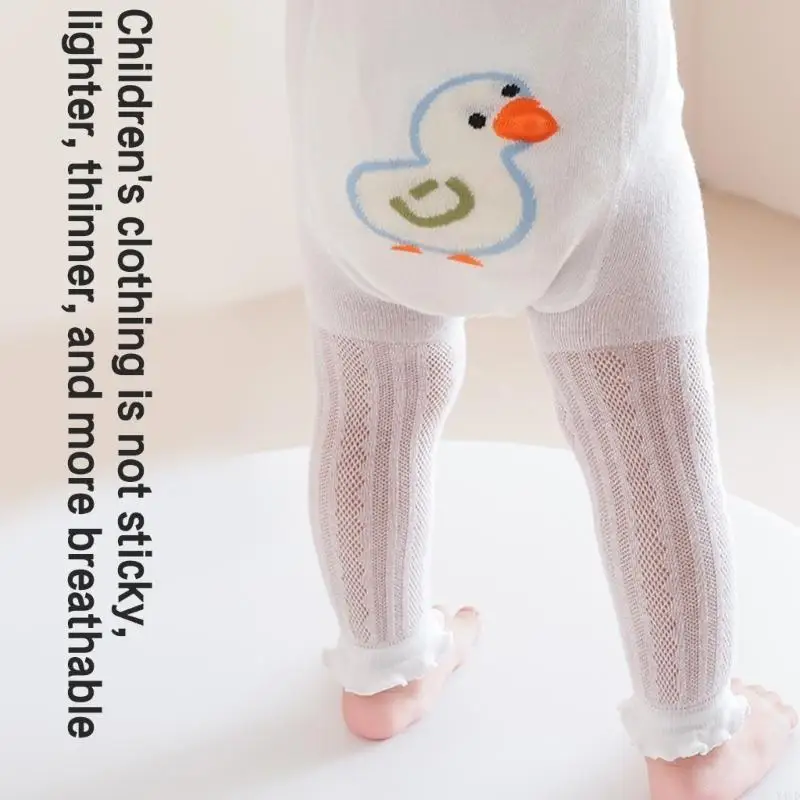 

Y4ud Cartoon Leggings на нижние брюки дышащие хлопковые колготки укороченные брюки