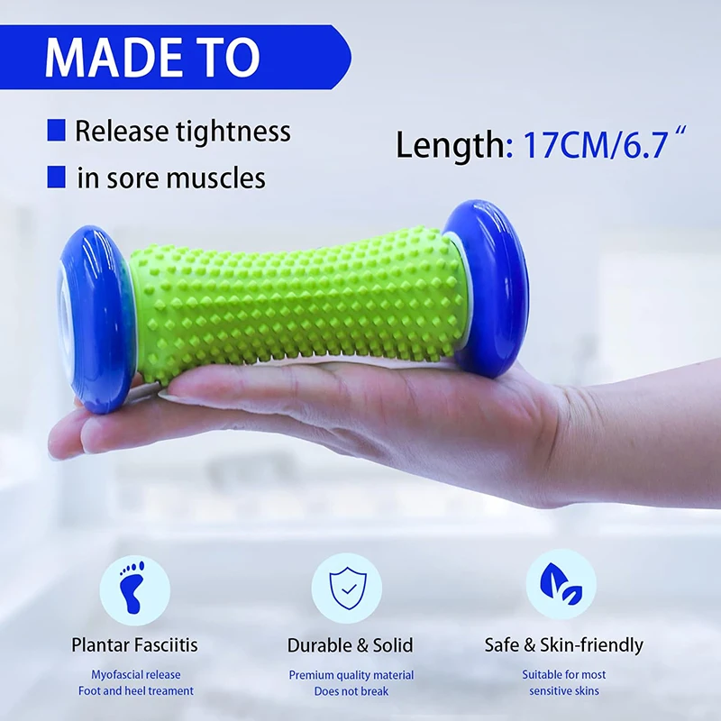 Foot Massager Massage Roller Balls Kit Yoga Sport Fitness Ball For Hand Leg Back Pain Therapy Deep Tissue Trigger Point Recovery