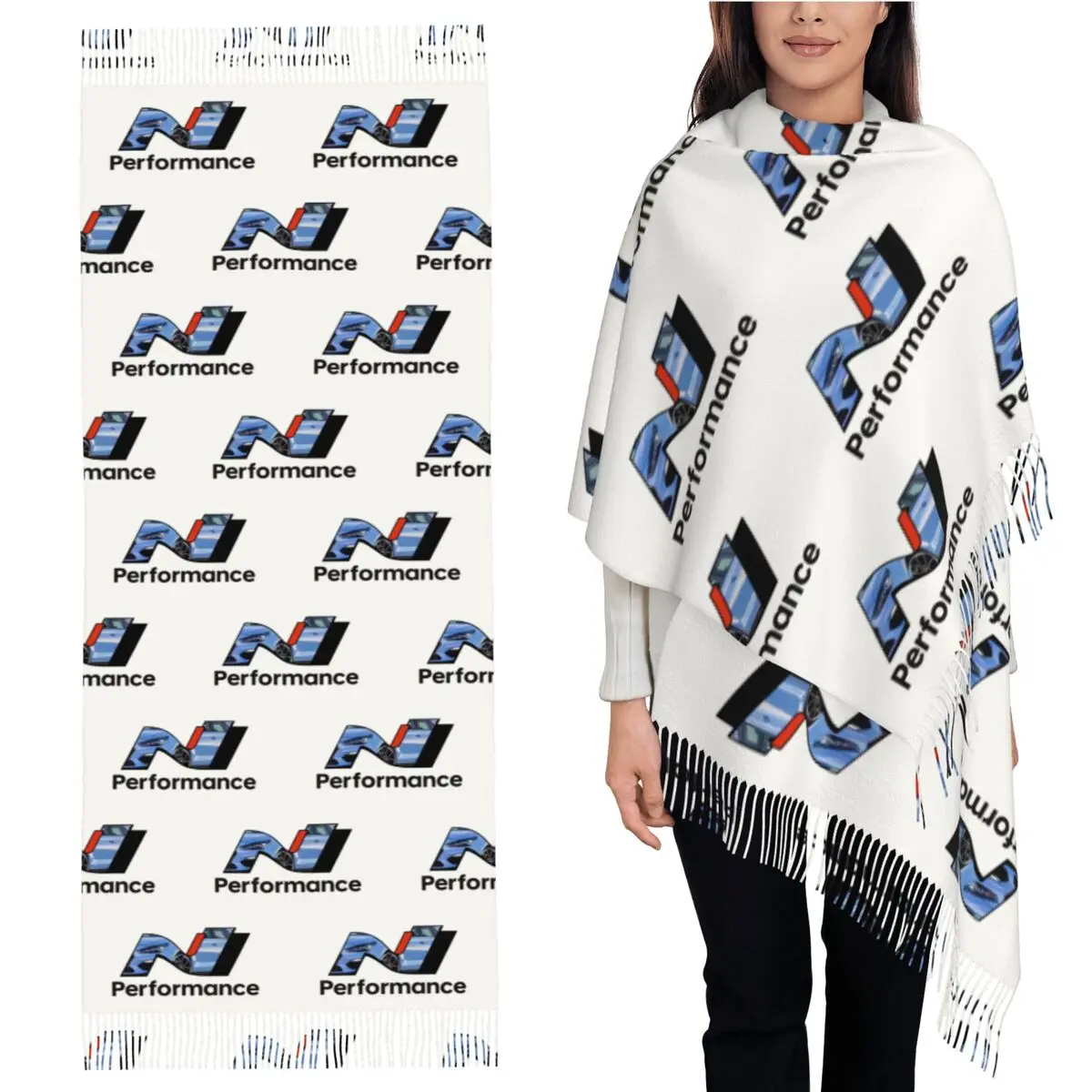 

N PERFORMANCE Scarf Tassel Scarves for Women Soft Warm Shawls and Wraps Large Fall Winter Shawl Wrap