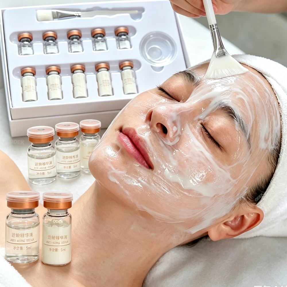 Korean Collagen Hyaluronic Acid Face Miracle Mask Improve Firming Lifting Brightening Moisturising Essence Skin Care