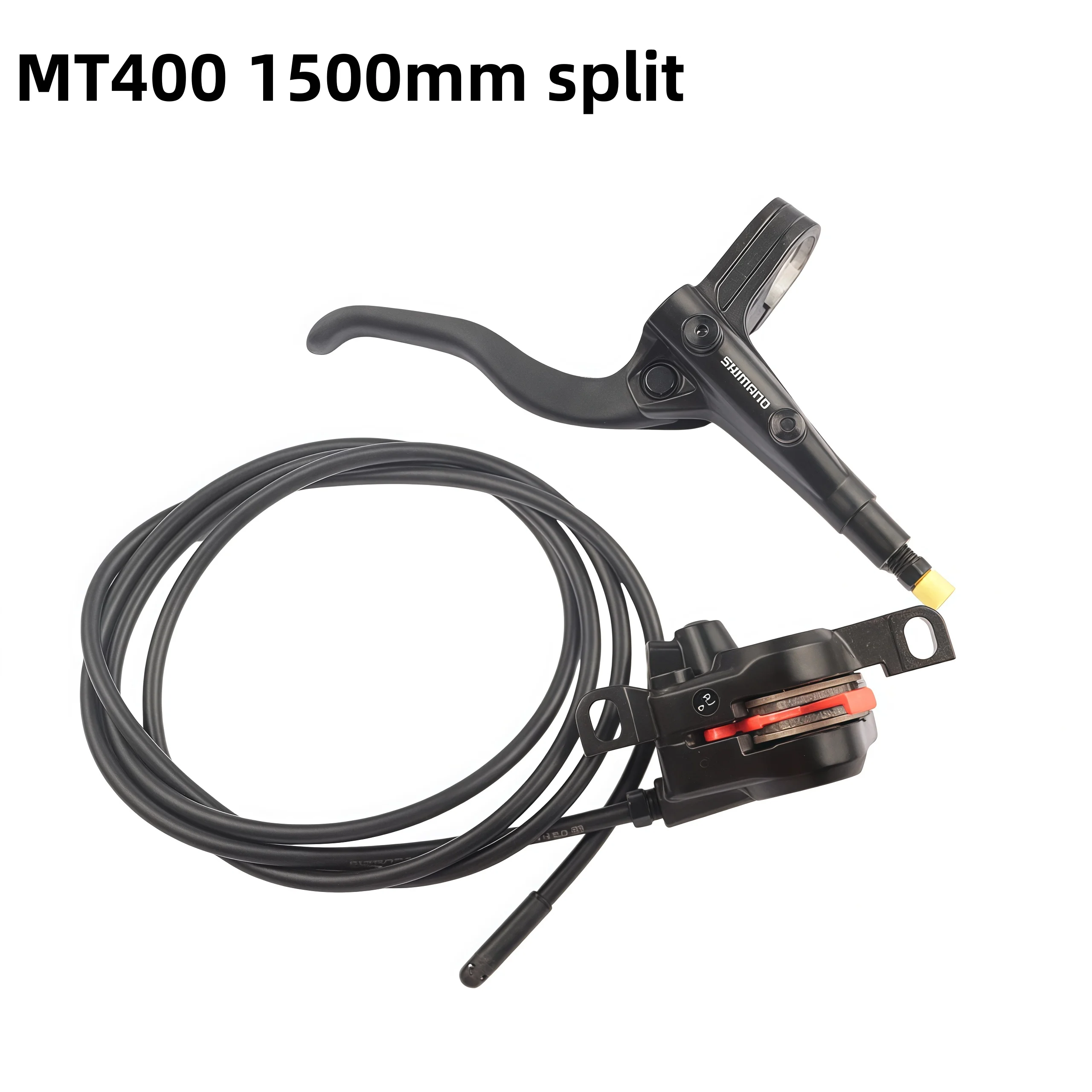 Shimano MT400 1500 مللي متر 1600 مللي متر 1700 مللي متر الفرامل سبليت الأيمن الخلفي الفرامل رافعة MT400 BR الصحن الهيدروليكي الفرامل الفرجار ل الجبلية الأصلي