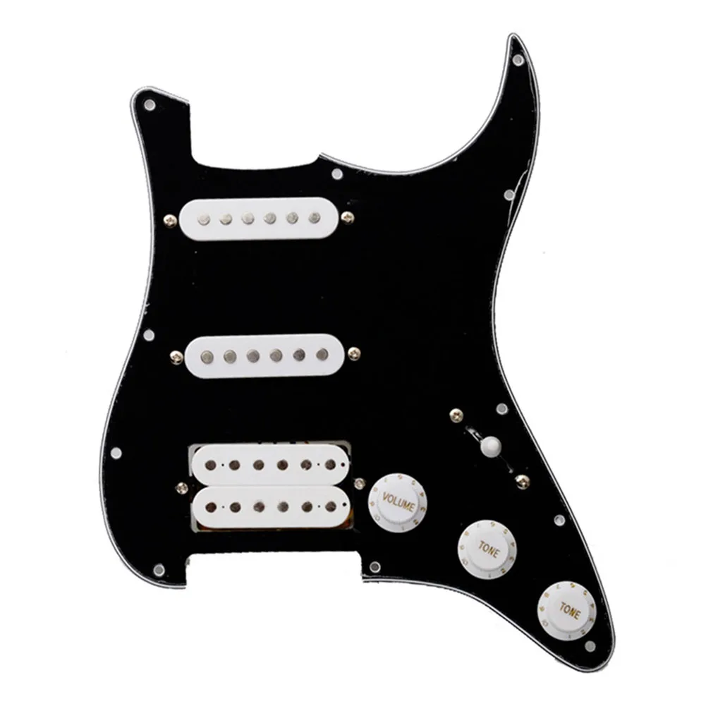 SSH Pickguard Set Loaded Prewired Electric Guitar Pickguard Pickup For FD ST Guitar Parts Music Instruments Replacement Parts