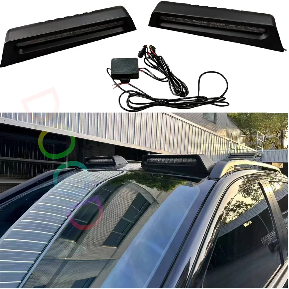 Auto Led Roof Lights Bar Fit For Toyota FJ cruiser LC75 Lc76 Lc79 Fj76 FJ79 car 2009-2025 Work Light Bar Accessories