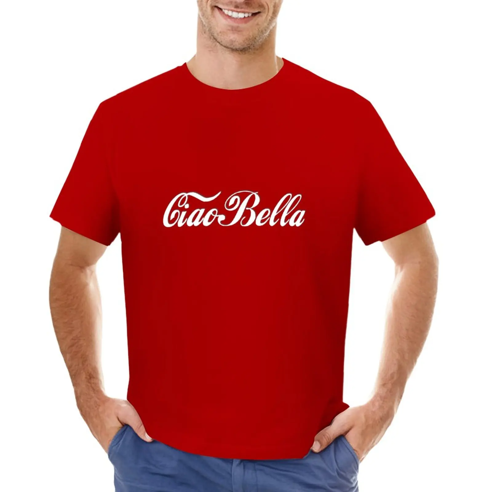 

Ciao bella! T-Shirt Aesthetic clothing summer top Men's t shirts