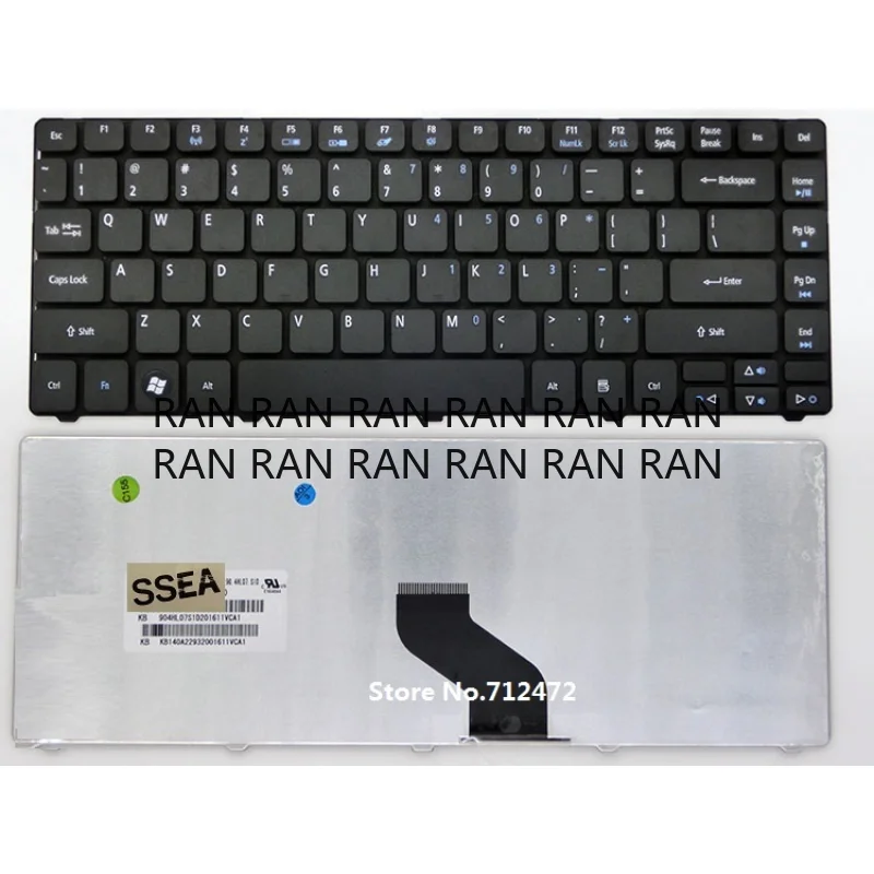 جديد الولايات المتحدة الإنجليزية لوحة المفاتيح لشركة أيسر أسباير 4743 4745 4750 4752 4250 4251 4252 4253 4333 4339 4552 4553 4625 4733 4738 4739 4741 #1
