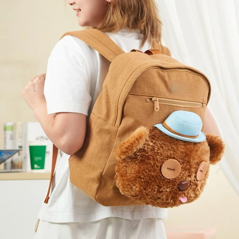 

Плюшевые куклы с широкими плечами и школьными рюкзаками для детей и девочек