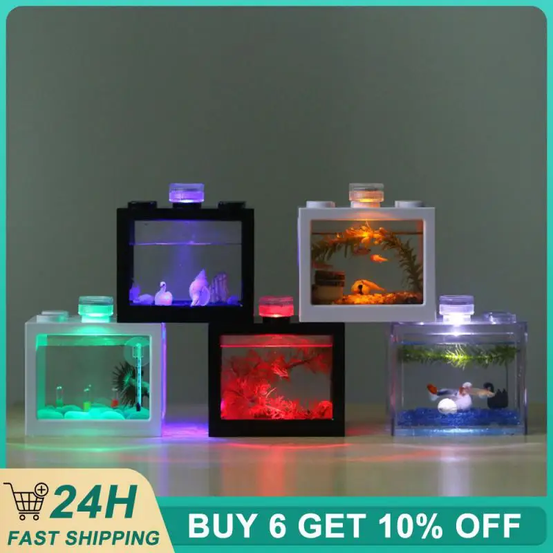 1PCS Table Accessory Durable High-quality Aquarium Light Eco-friendly Led Lamp Best-selling Fish Tank Attractive Design