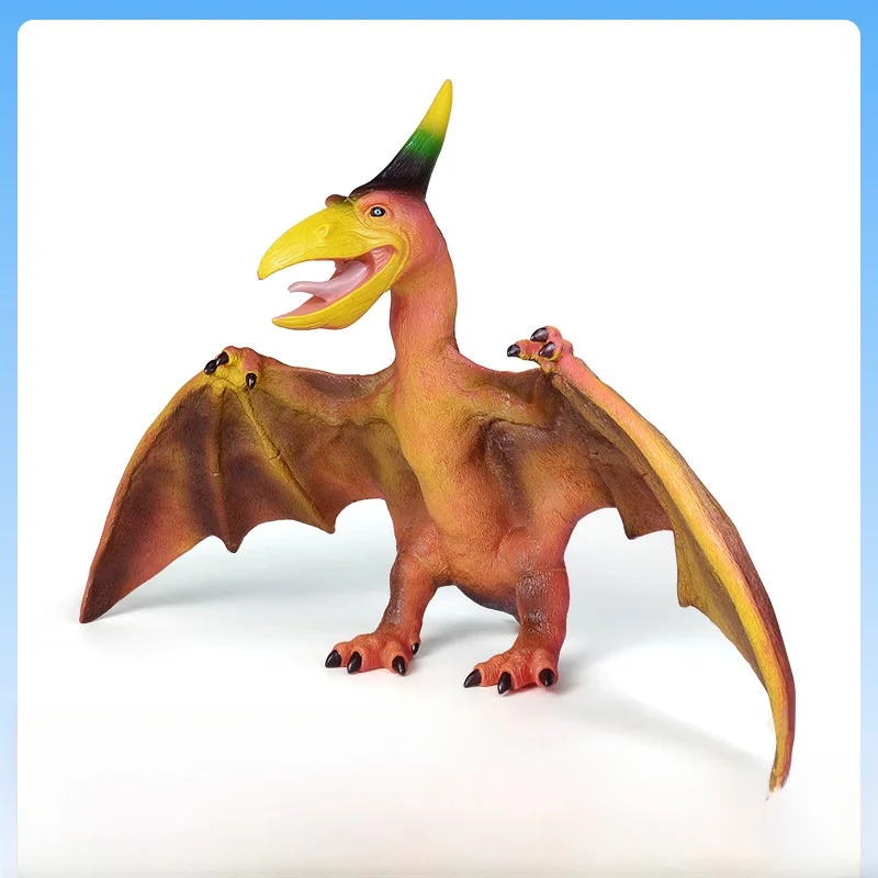 

Recur Life-Size Soft Plush Dinosaur Toy Realistic Animal Model Children's Gift Plastic Prehistoric Reptile Static Doll