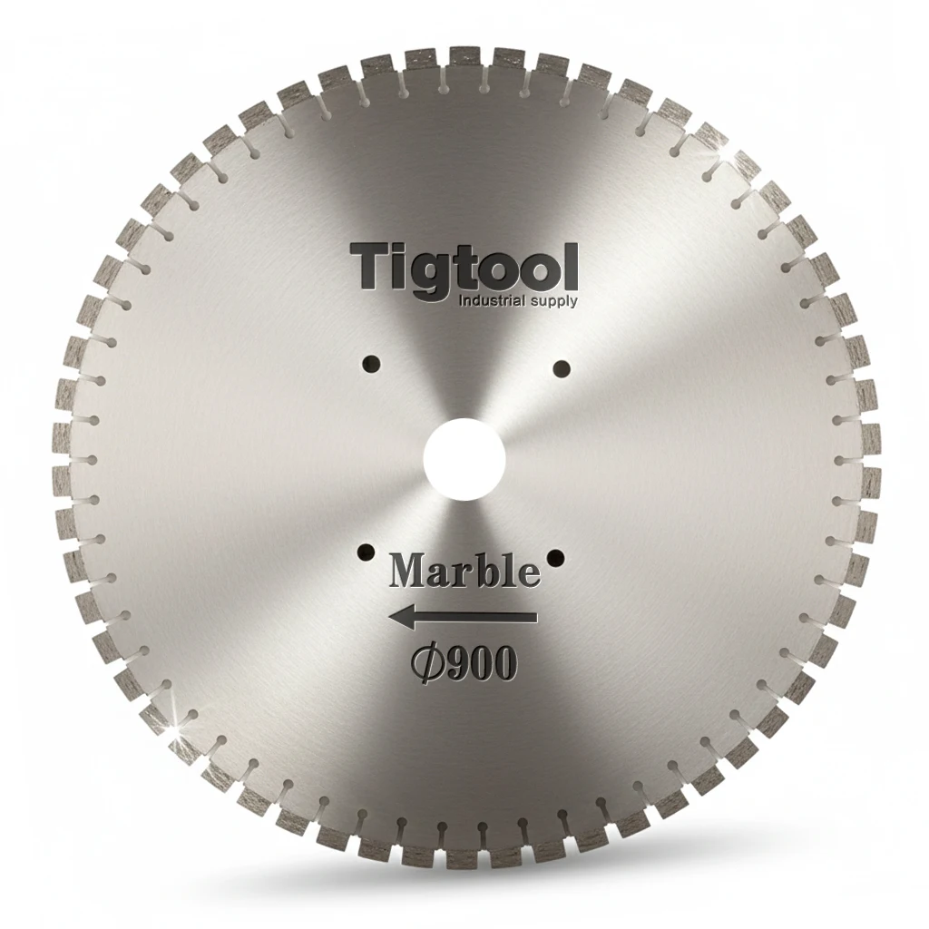 

900mm 36" Marble Blade - Long Segment Teeth 40mm Quarry Stone Block Cutting Large Diamond Saw Blade
