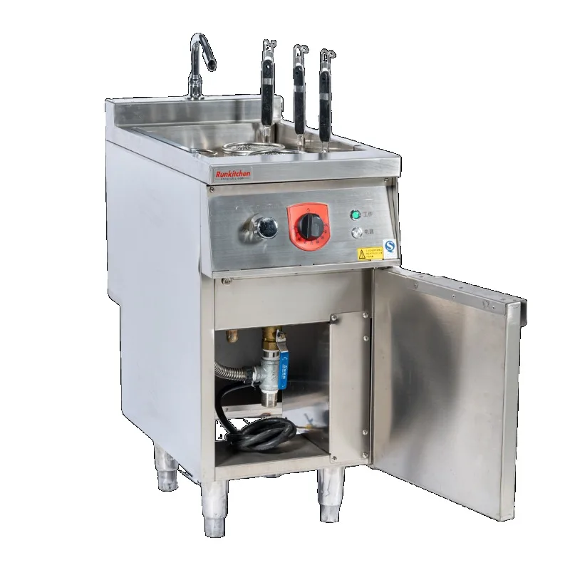 Durable commercial cooking equipment RKMF-P164 high-efficiency six-pot noodle cooker for restaurant use