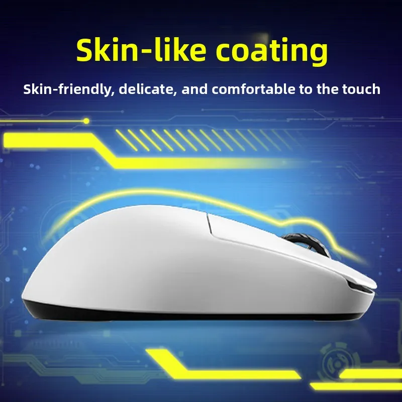 ماوس ألعاب لاسلكي SCYROX V8 خفيف الوزن مع جهاز استقبال 8k مثل غلاف الطلاء 3950 مستشعر بيئة العمل ماوس ألعاب مخصص