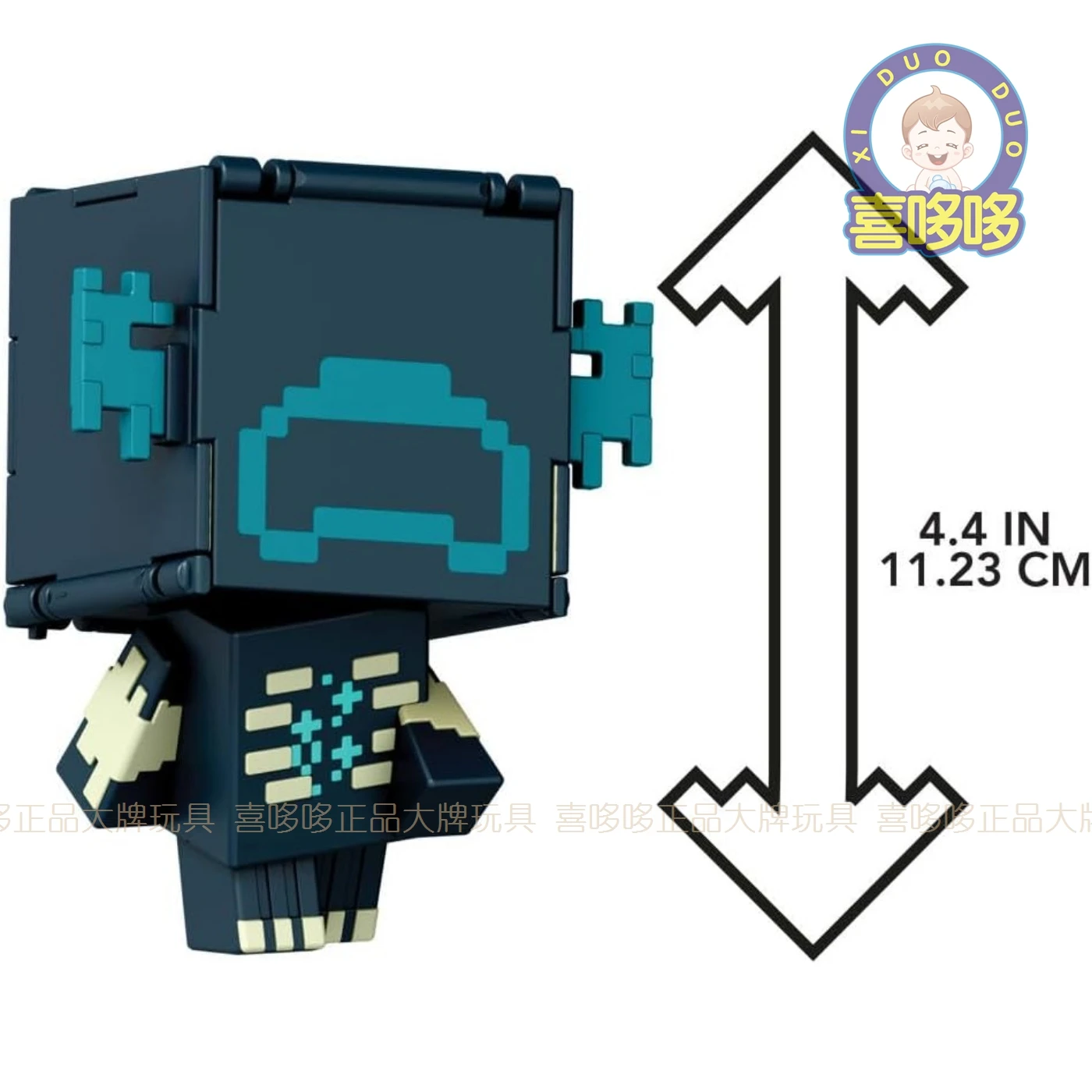 2025 Original Mattel Minecraft Flipping Figs Figur 2-in-1 Warden Enderman Sniffer Transforming Toys für Kinder Weihnachtsgeschenk