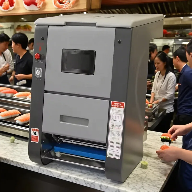 Machine à rouler Robot Nigiri Machine à sushi Machine à feuilles de riz Robot à sushi