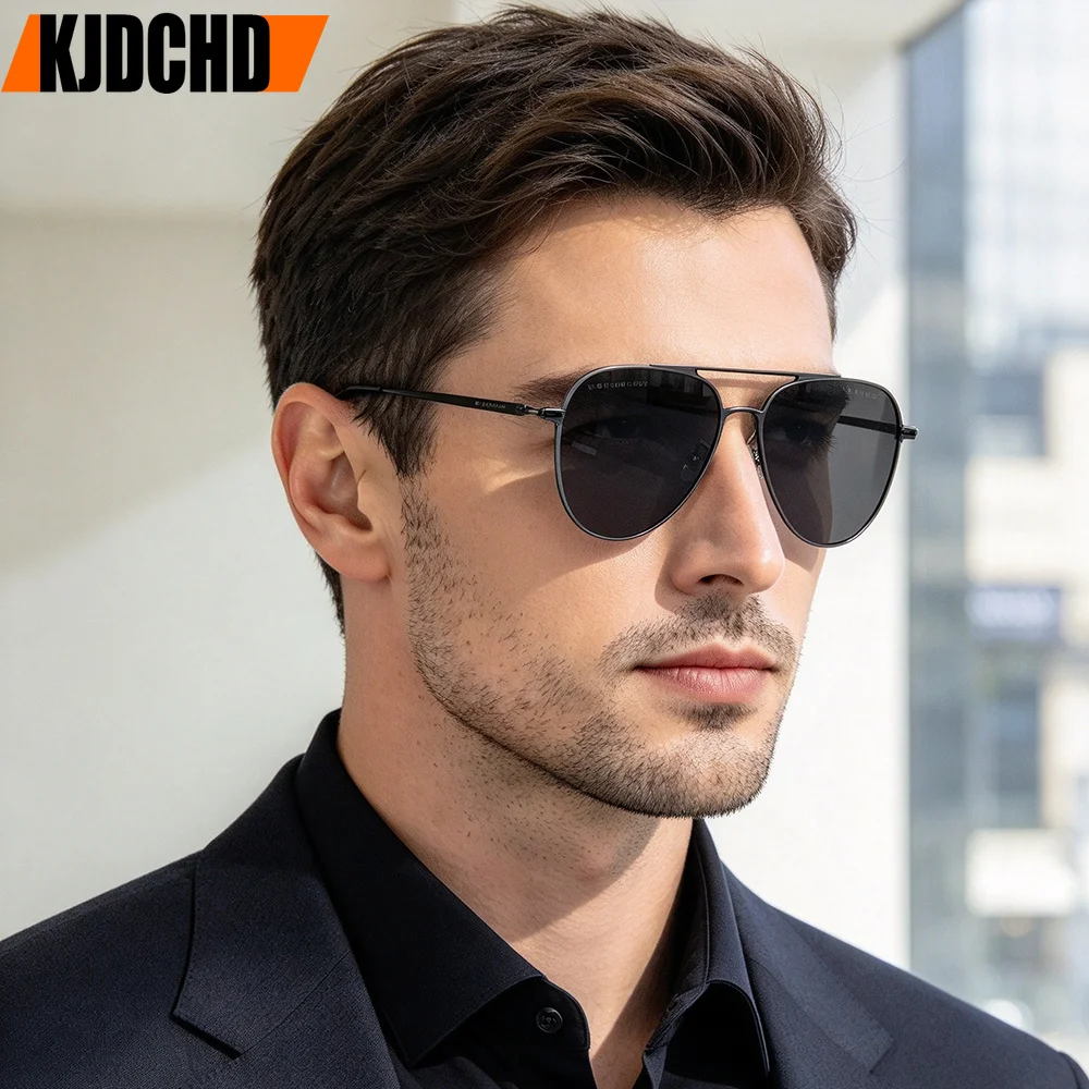 KJDCHD Customization Prescription Glasses Man Progressive Reading Glasses Polarized Sunglasses Shades Myopia glasses