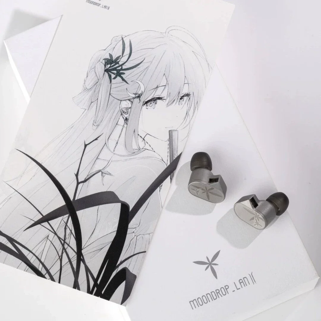 MOONDROP LAN 2: draadloze in-ear monitors met dubbele magnetische drivers, ultralage vervorming en uitwisselbare kabel.