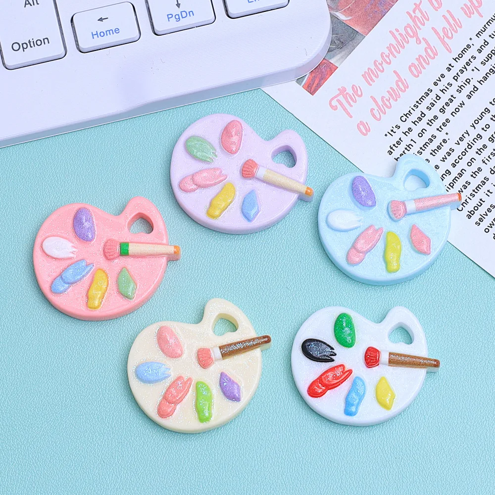 100 قطعة لوحة اللوحة بالجملة للمنزل للديكور مصغرة الحرفية دمية الملحقات #2