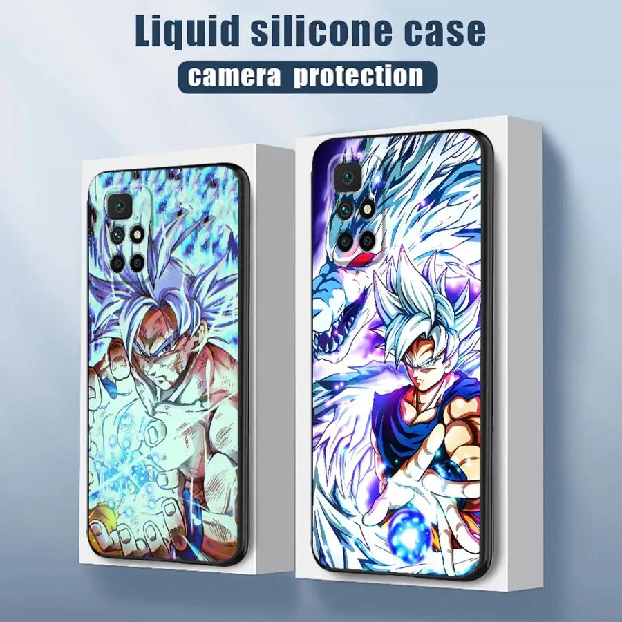 

Phone Case for Redmi K80 A4 10A 14C 9A 10C K40 Pro 13C 9T A3X A1+ A5 9 9C A3 12C A2+ Soft Cover Dragon Ball Super Saiyan Goku
