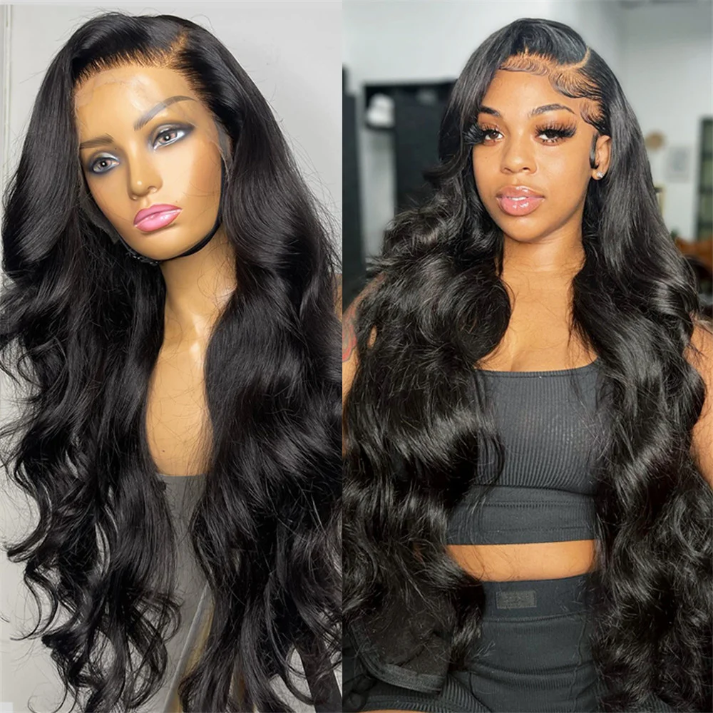 

13x6 Hd Natural Lace Frontal Wig Glueless Brazilian Body Wave 13x4 Lace Front Wigs For Women Human Hair Pre Plucked