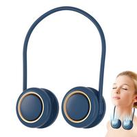 Neck Fan For Women Wearable USB Neck Fan Rechargeable Air Blower 3 Speeds Portable Personal Conditioner For Makeup & Travel