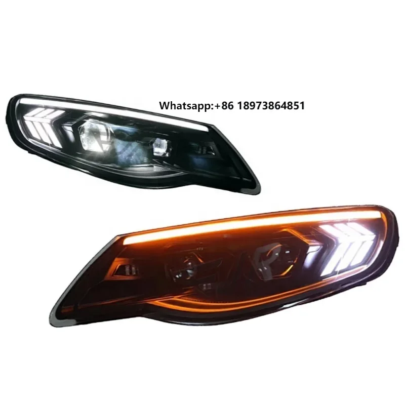 

For Touareg 2007-2010 Xenon Headlights Upgraded LED Headlight Assembly