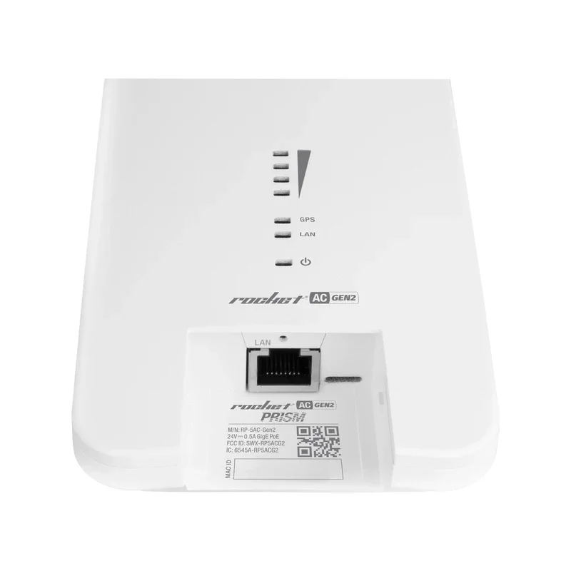 UBIQUITI RP-5AC-Gen2 ISP AirMAX Rocket Prism AC 5 GHz Radio High-Performance 5GHz AP Basestation For PtMP Or PtP Links 500+Mbps