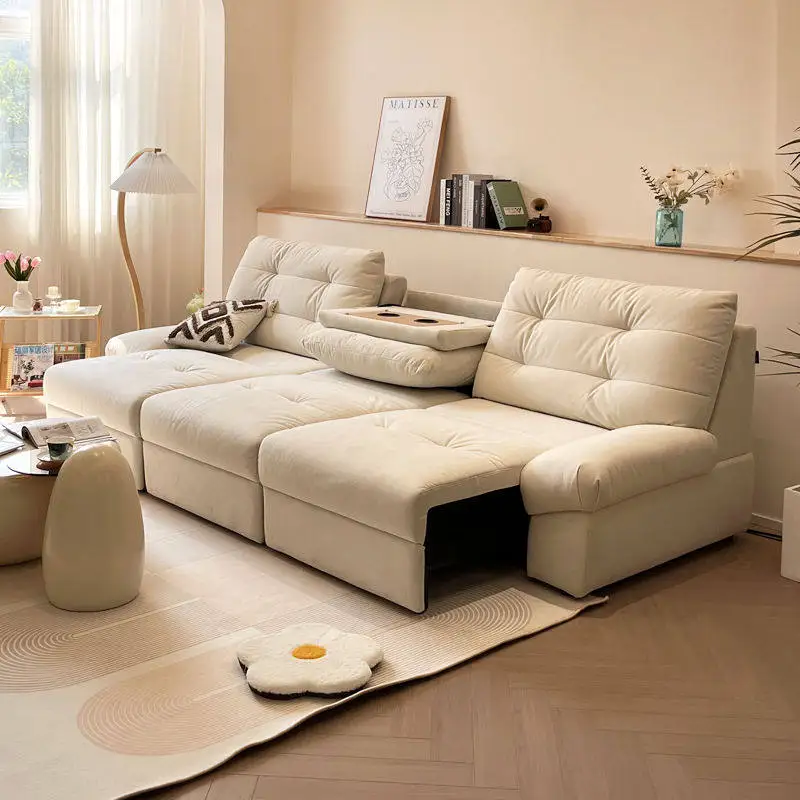 Nordic Sets Living Room Sofas White Minimalist Individual Sectional Living Room Sofas Lazy Electric Bankstel Woonkamer Furniture