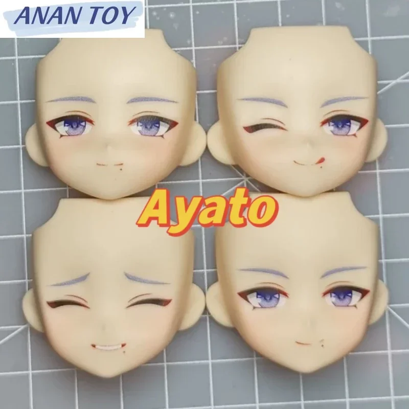 Ayato Ob22 Ob24 Water Sticker Face Doll Handmade Finished Faceplate Anime Game Cosplay Toy Accessories