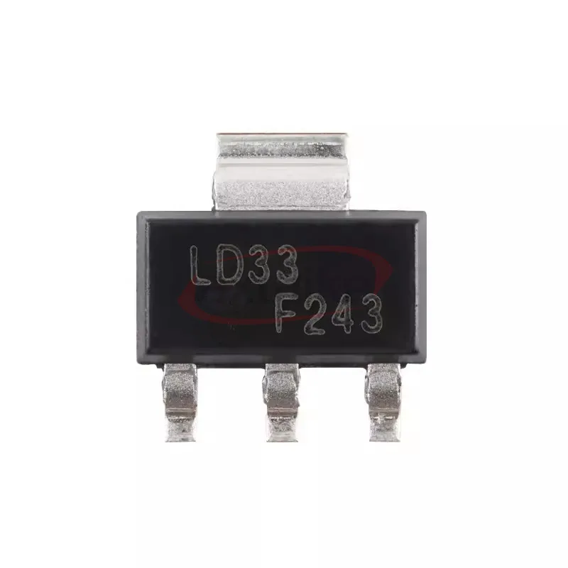 20PCS LD1117S33TR LD1117S50 LD33 LD1117 LD12 LD18 LD25 LD50 SOT223 SMD Adjustable And Fixed Low Drop Positive Voltage Regulator