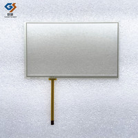 7 Inch 165*100 mm 165mm * 100mm 4Pin Resistive Touch Screen Panel Digitizer sensor for Car DVD PLC MP5 7018B Glass