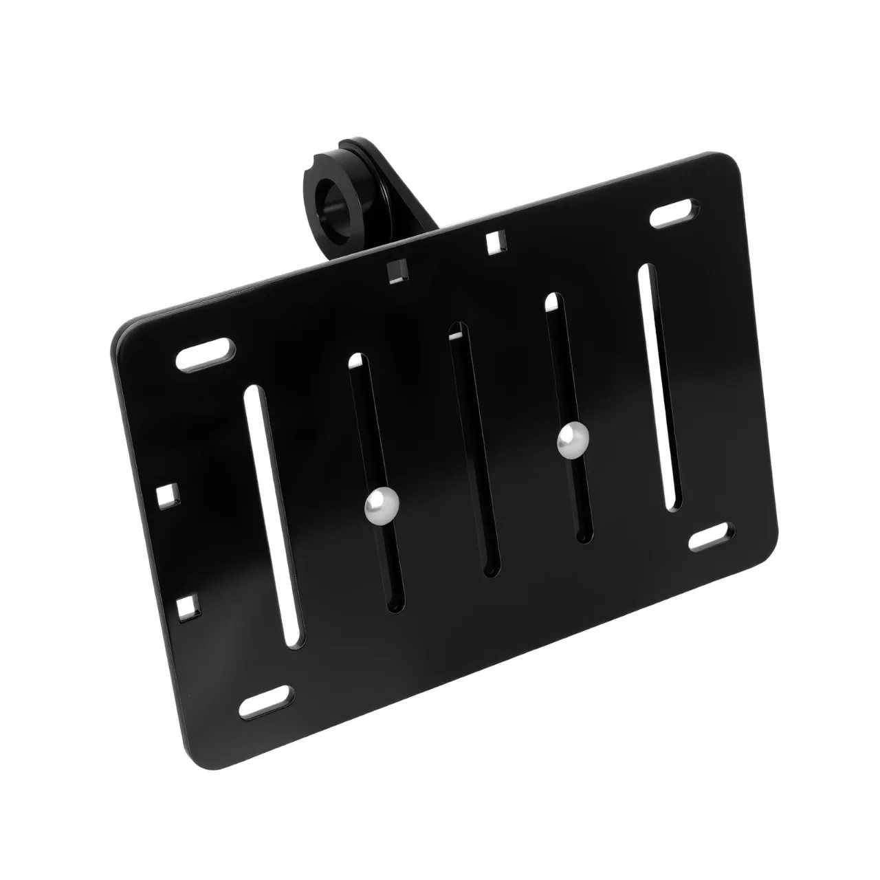 

Black License Plate Holder, Side Mount Bracket Kit, For Harley Fat Boy Breakout Street Bob Softail Motorcycle