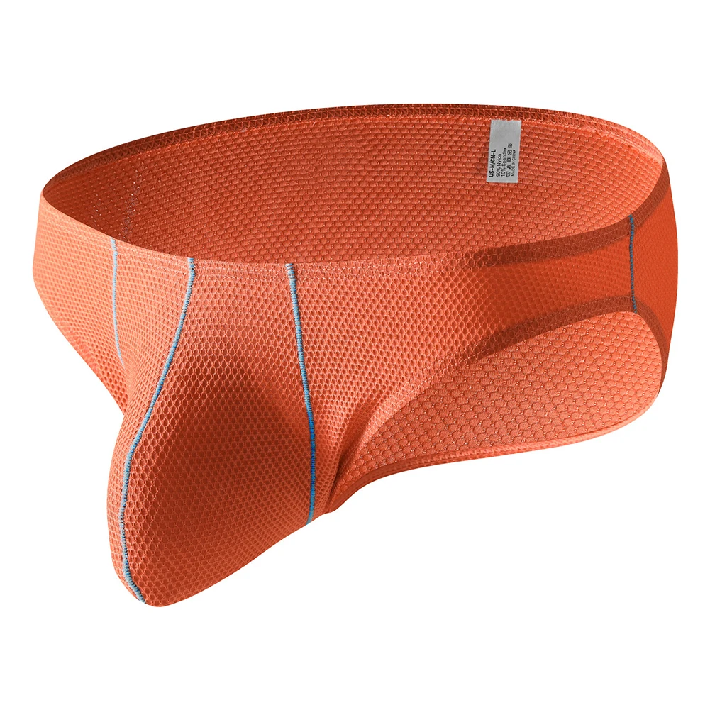 

Men's Sexy Brief Ice Silk Underpants Men Low Waist Lingerie Breathable Underwear U Convex Gay Sissy Pouch Panties Sexy Tоy Mens