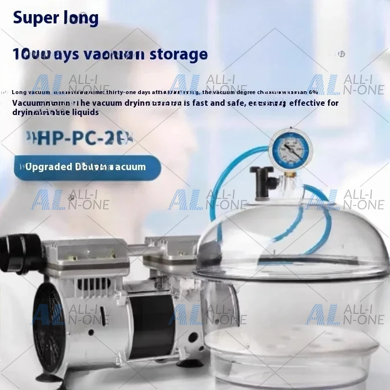 150mm-250mm-vacuum-desiccators-transparent-dryer-jar-dryer-glassware-drying-vessel-with-pressure-gauge-lab-desiccator