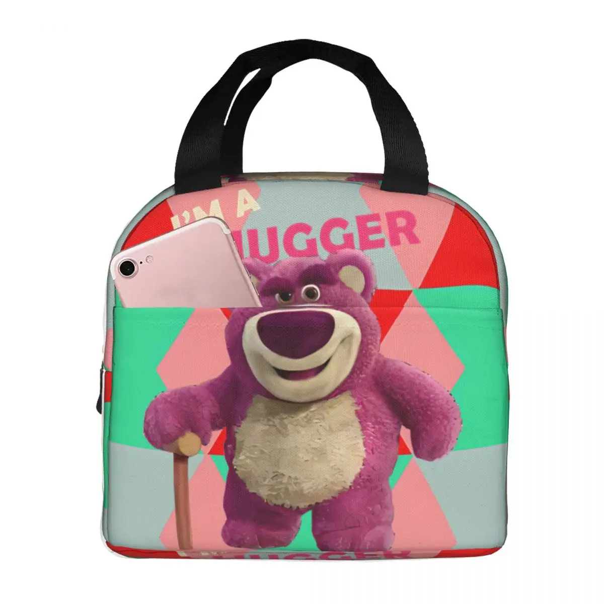 

Large Capacity College Student Lotso Lunch Bag Cooler Perfect School Outdoor Ice Bag