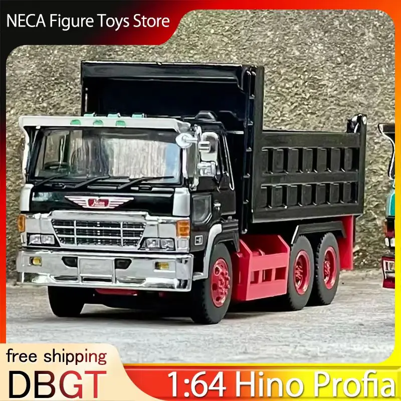 

New 1:64 Scale DBGT Hino Profia Dump Truck Japanese Construction Alloy Diecast Model Truck Collectors' Exclusive Toy Car Model
